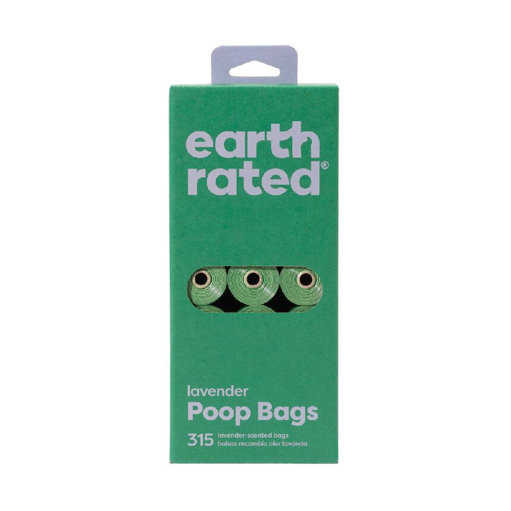 Earth Rated - Dog Poop Bags – Refill Rolls (Lavender)