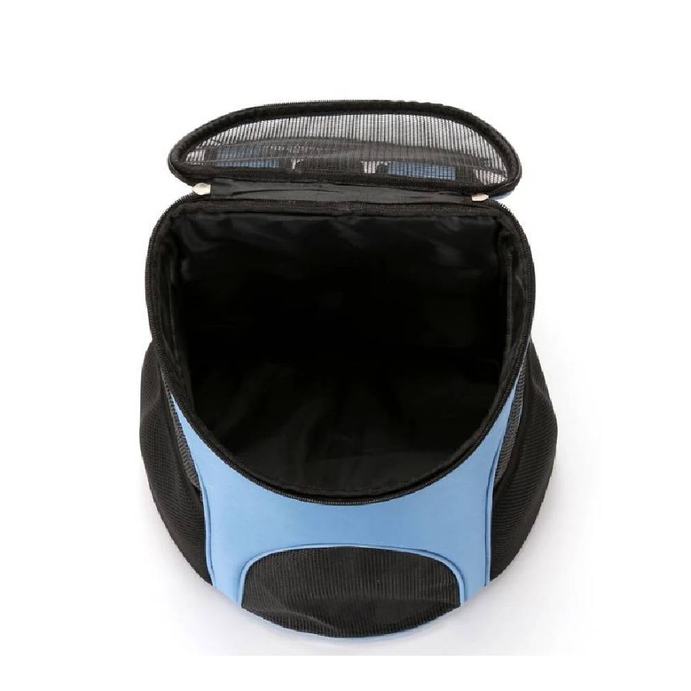 For Pet - Breathable Mesh Portable Double Shoulder Backpack - Blue
