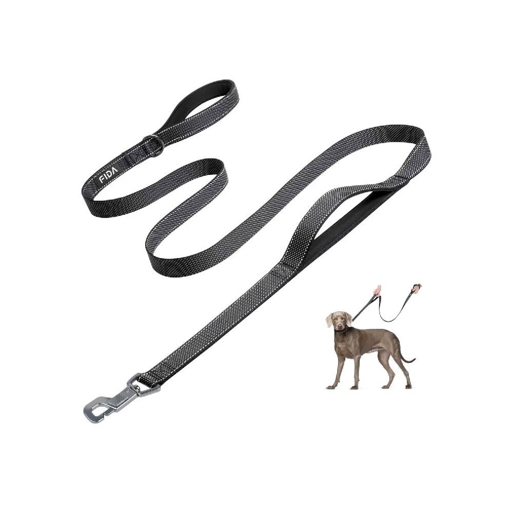 Fida - Heavy Duty Dog Leash - Black