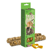 Little One - Sticks For Guinea Pigs, Rabbits, Degus And Chinchillas With Meadow Grass 2X55G