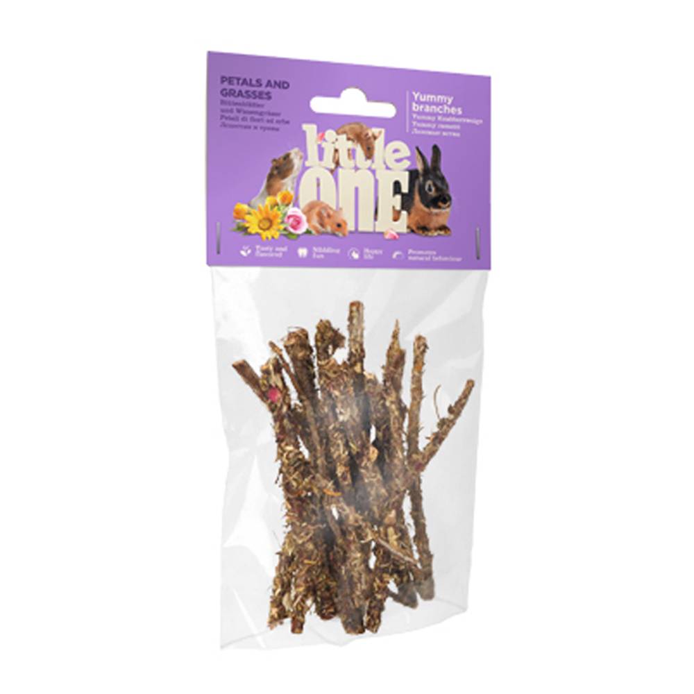Little One - Snack Yummy Branches With Petals And Grasses 35G