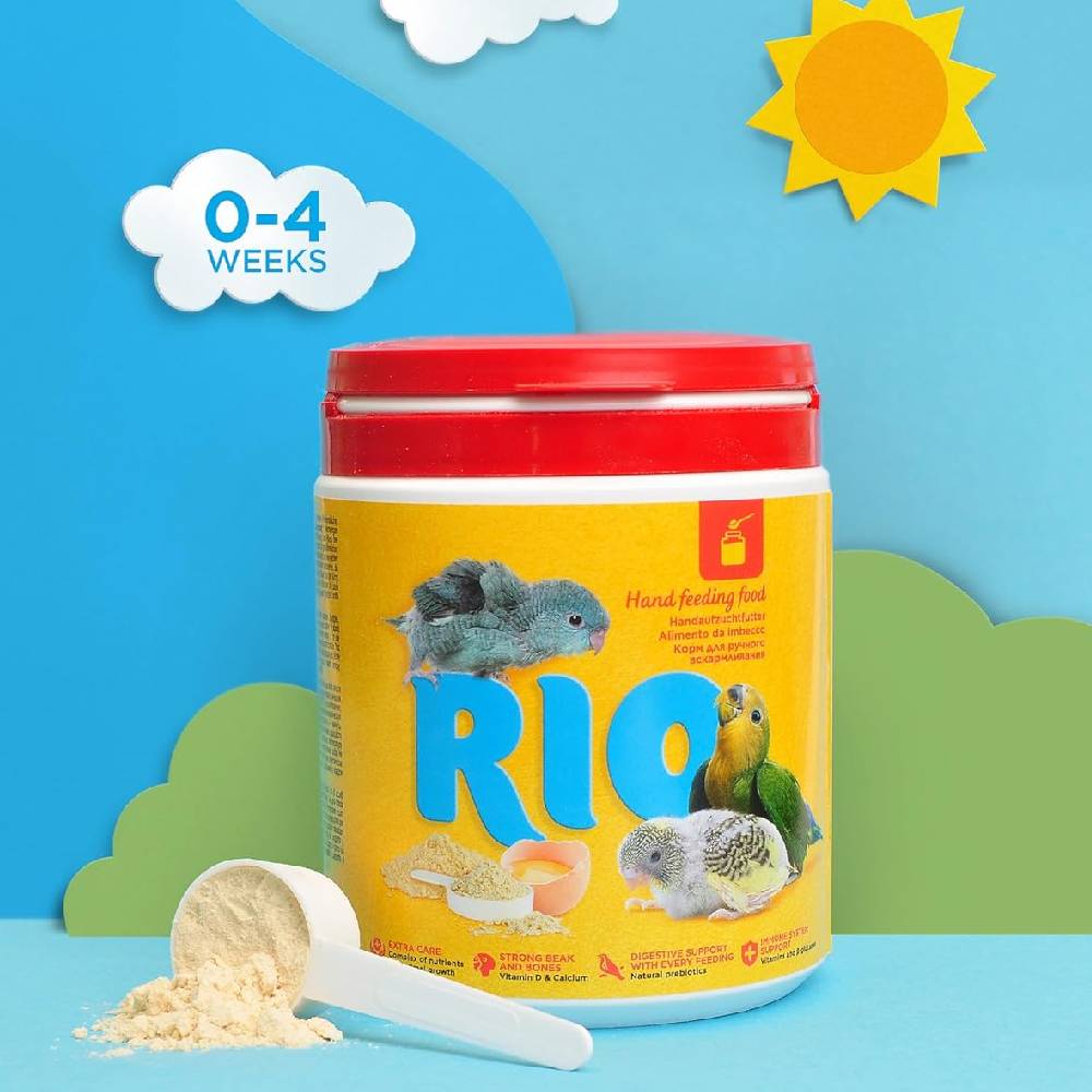 RIO - Hand Feeding Food For Baby Birds 400G