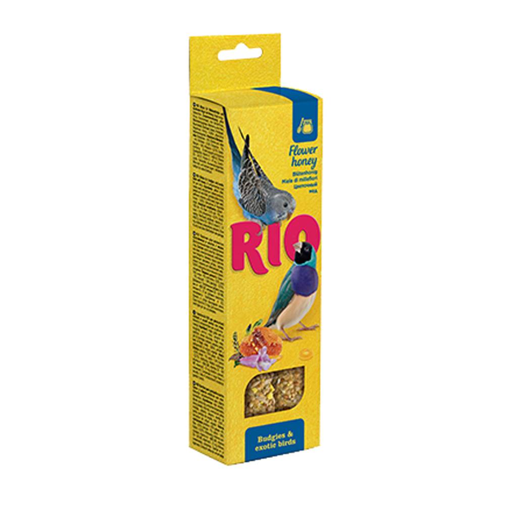 RIO - Sticks For Budgies And Exotic Birds With Honey 2X40G