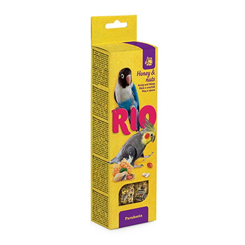 RIO - Sticks For Parakeets With Honey And Nuts 2X75G