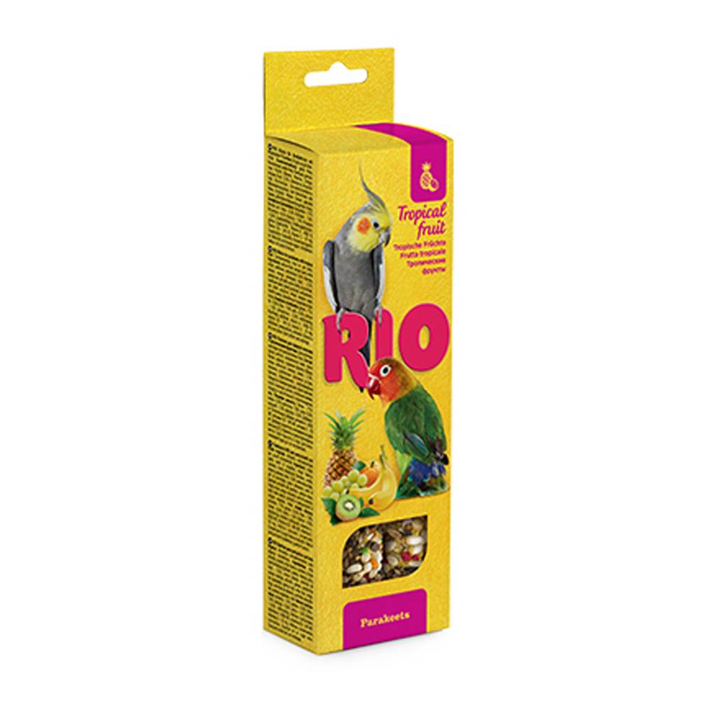 RIO - Sticks For Parakeets With Tropical Fruit 2X75G