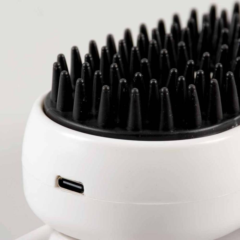 Duvo - Steamy Massage Brush 12X6,5X5Cm Black
