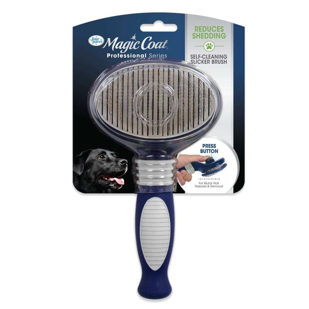 Four Paws - Magic Coat Professional Series Self Cleaning Slicker Large One Size