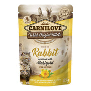 Carnilove - Rabbit enriched with Marigold for Kittens (Wet Food Pouches 85 grams)