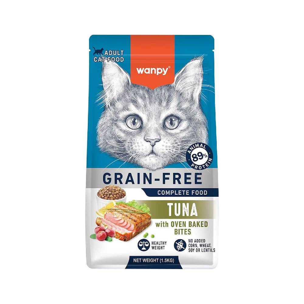Wanpy - Grain Free Complete Food for Adult Cat – Tuna Recipe