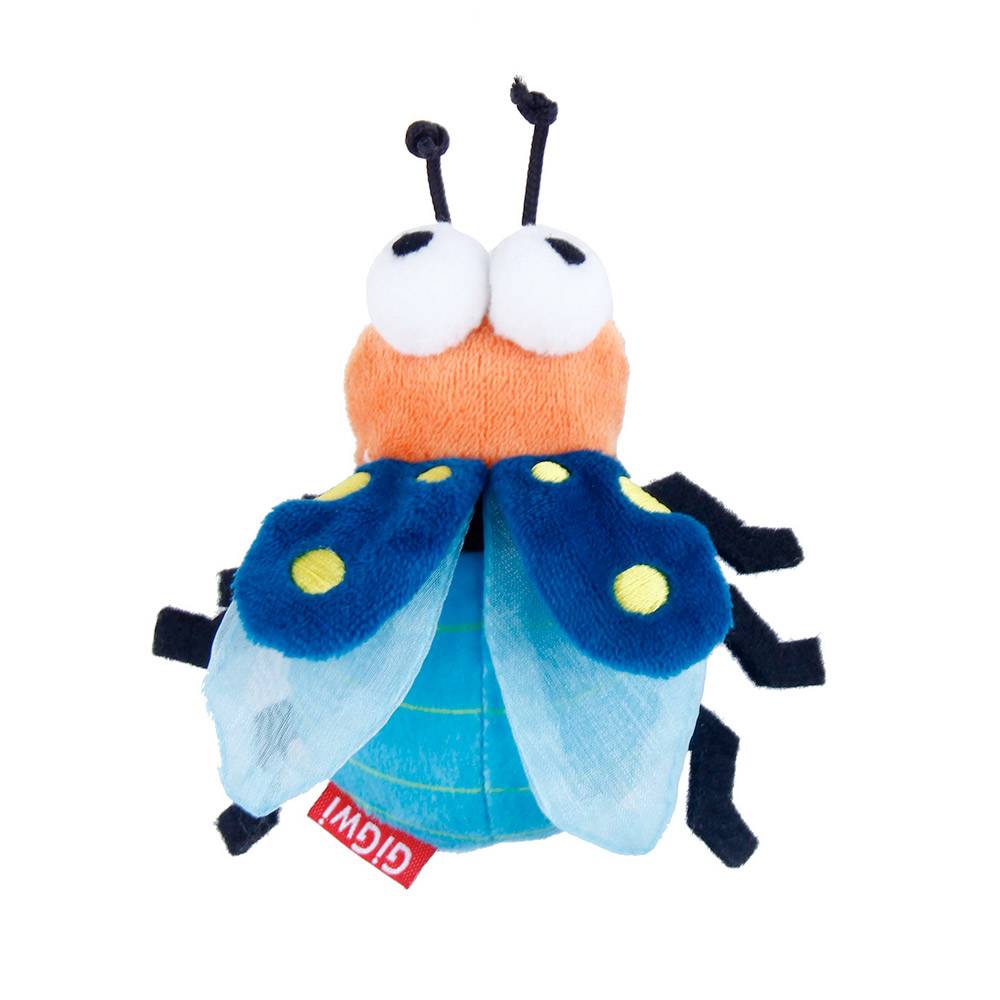 Gigwi - Shining Friends Firefly with activated LED light & Catnip inside