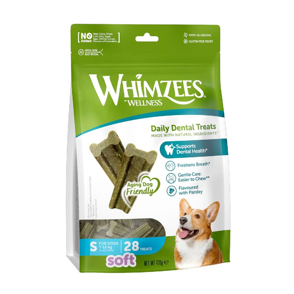 Whimzees - Soft Daily Dental Dog Treats Value Bag