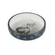 Trixie - Ceramic Cat Bowl for Short-Nosed Breeds - 300ml
