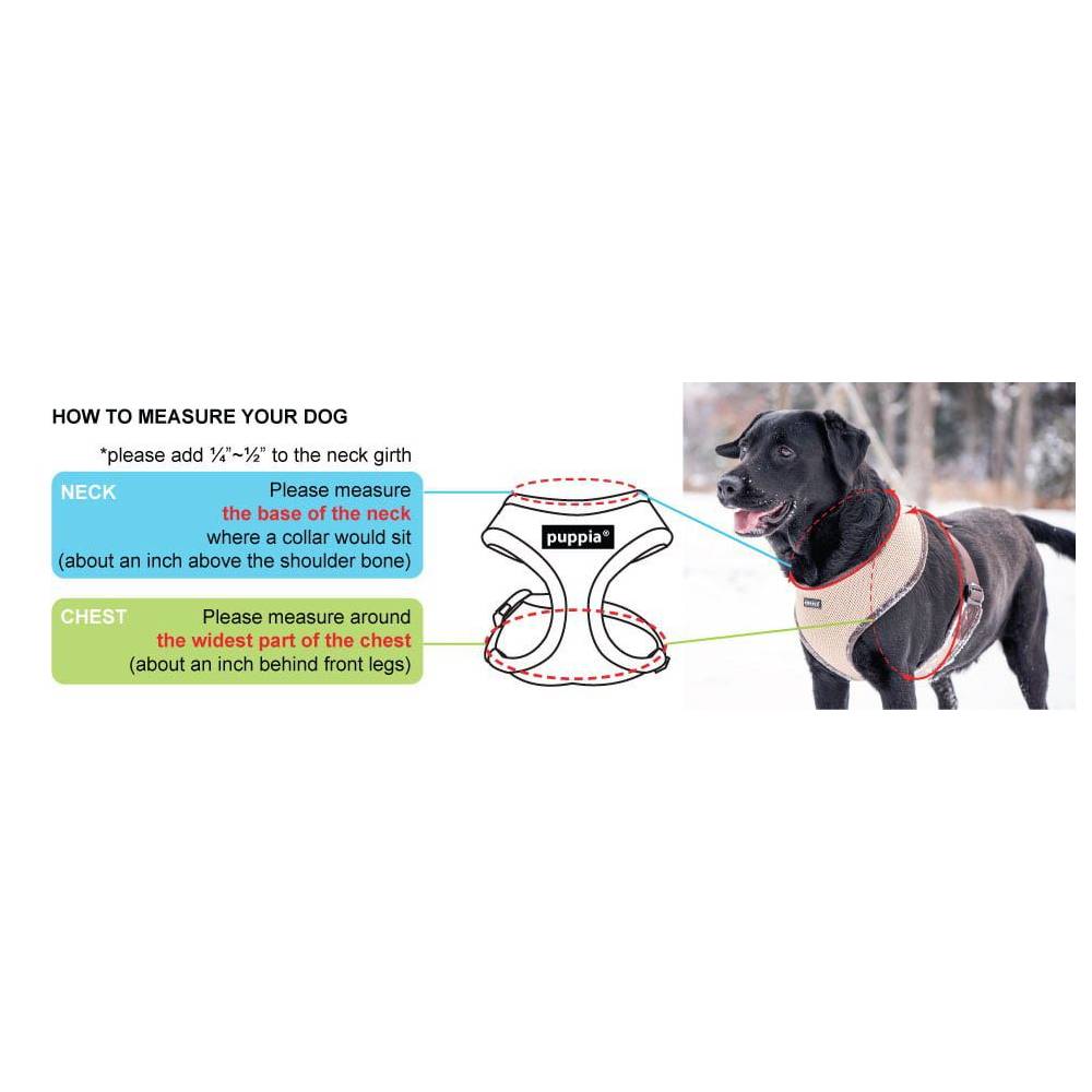 Puppia - Soft Harness - Black