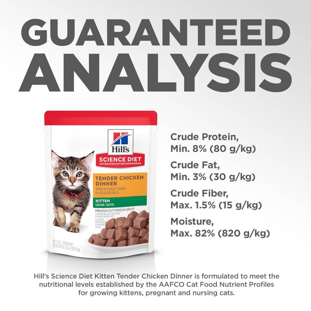 Hills - Science Plan Kitten With Chicken Pouch Wet Cat Food