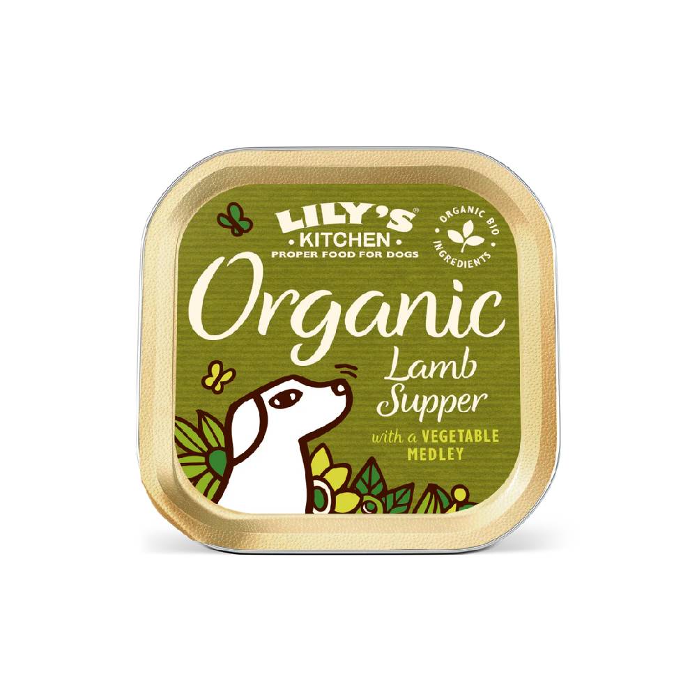 Lily's Kitchen - Organic Lamb Supper Wet Dog Food 150G