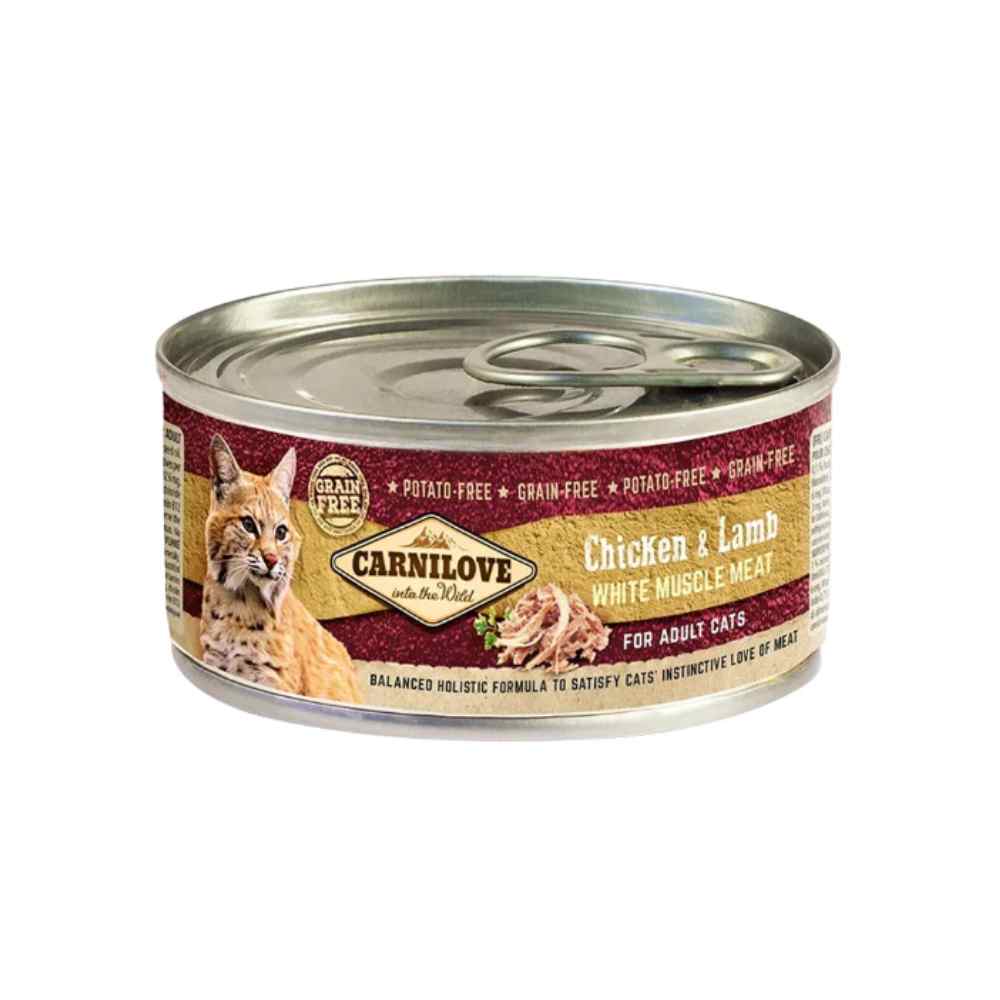 Carnilove Chicken & Lamb For Adult Cats 100g