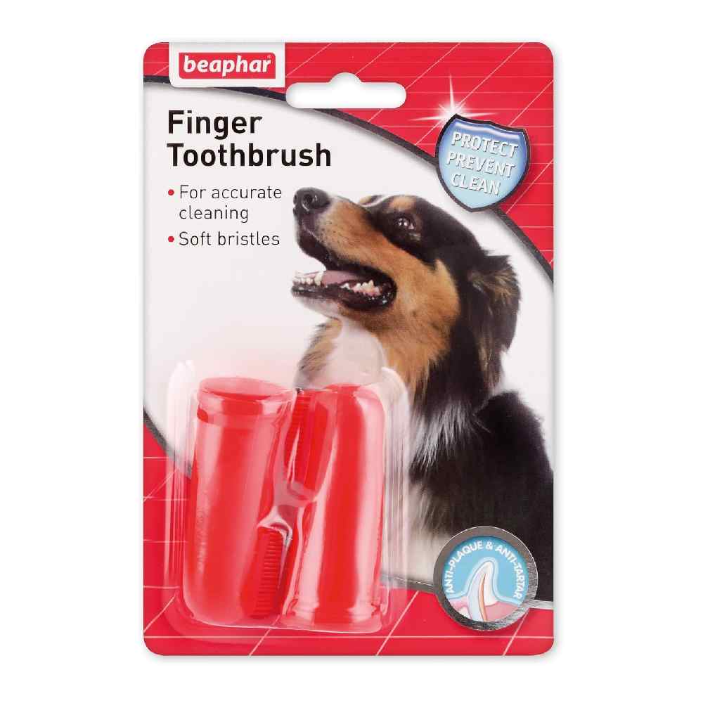 Beaphar - Finger Toothbrush 2 Pcs
