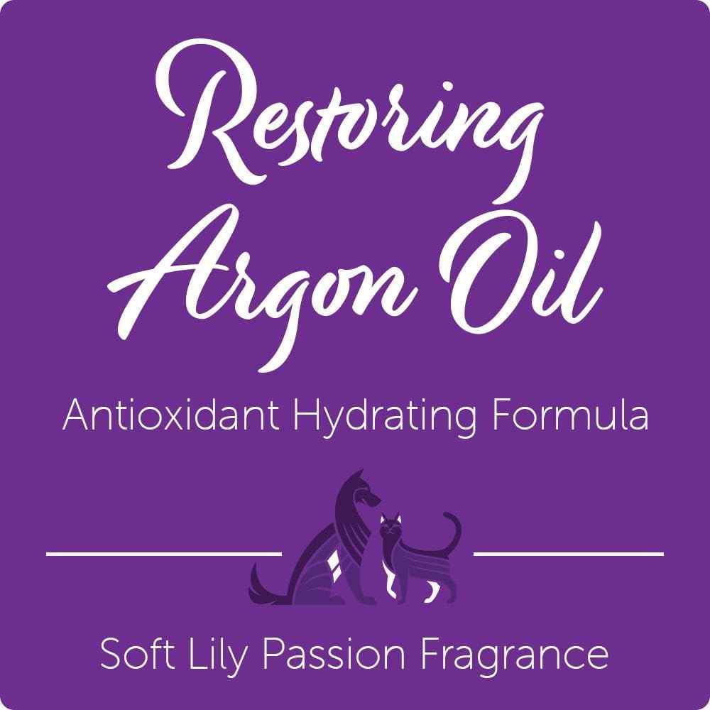 Nootie Restoring Argan Oil Shampoo - Soft Lilly Passion 16Oz