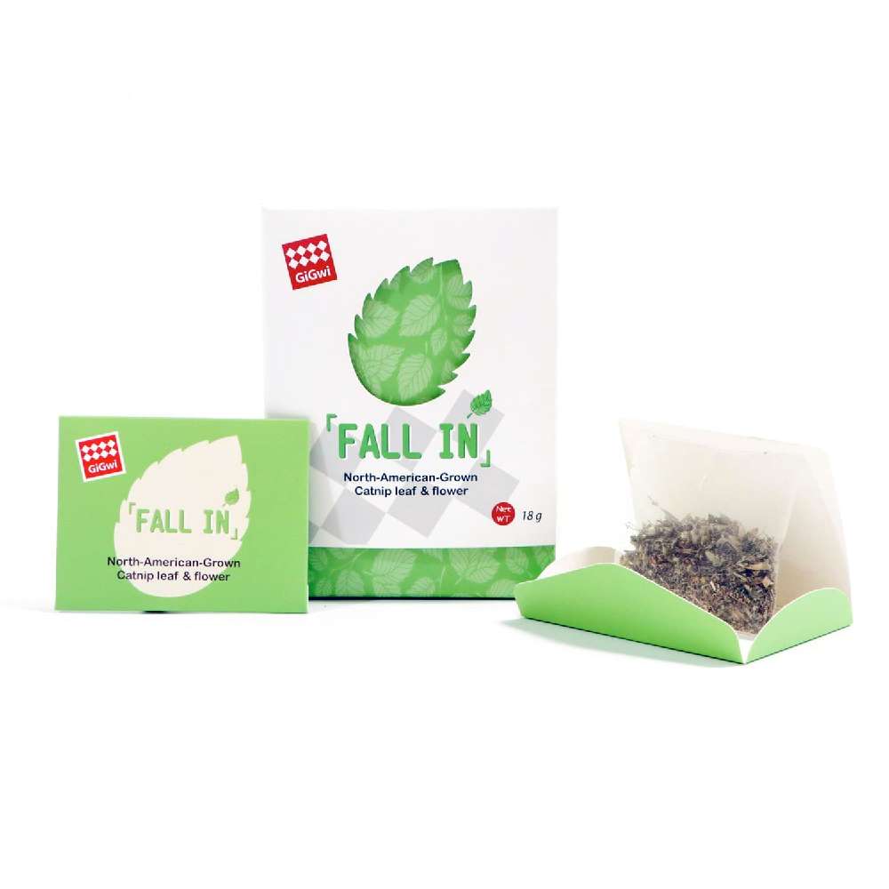 GiGwi - Fall In Catnip Leaf & Flower Bags