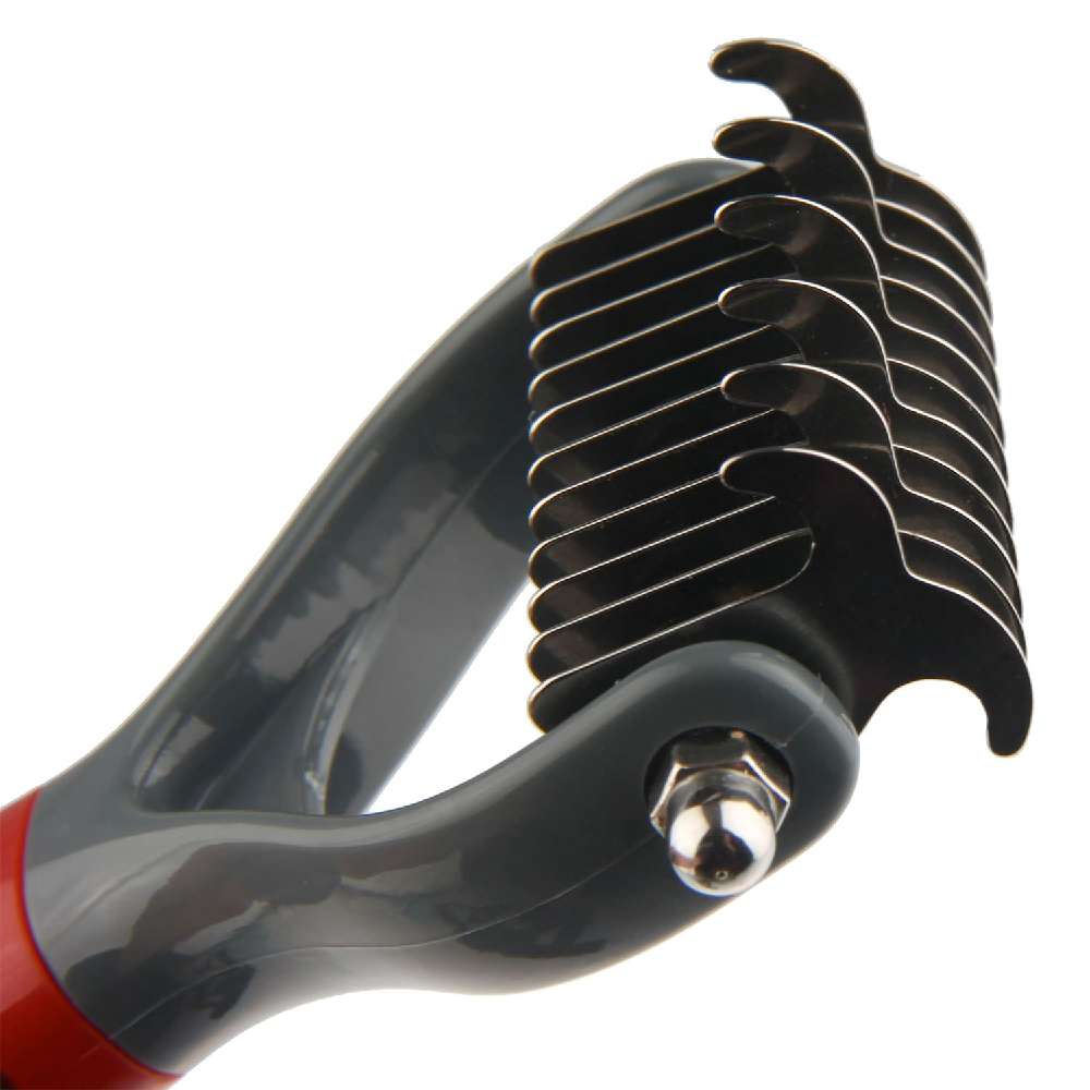 Gigwi - Dual Head Dematting Comb 11 Teeth for Dogs & Cats