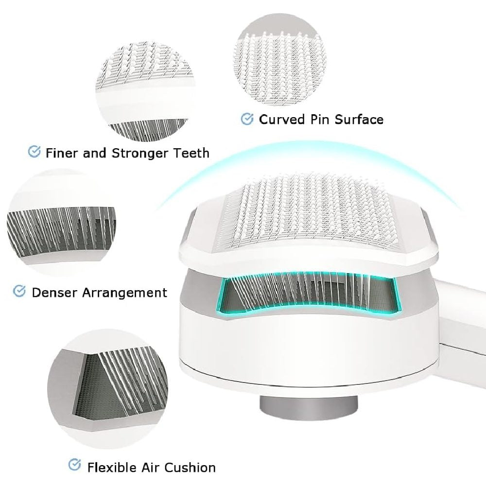 Pakeway - Pet Comb With Air Cushion-18.5*10.5*5.0 Cm