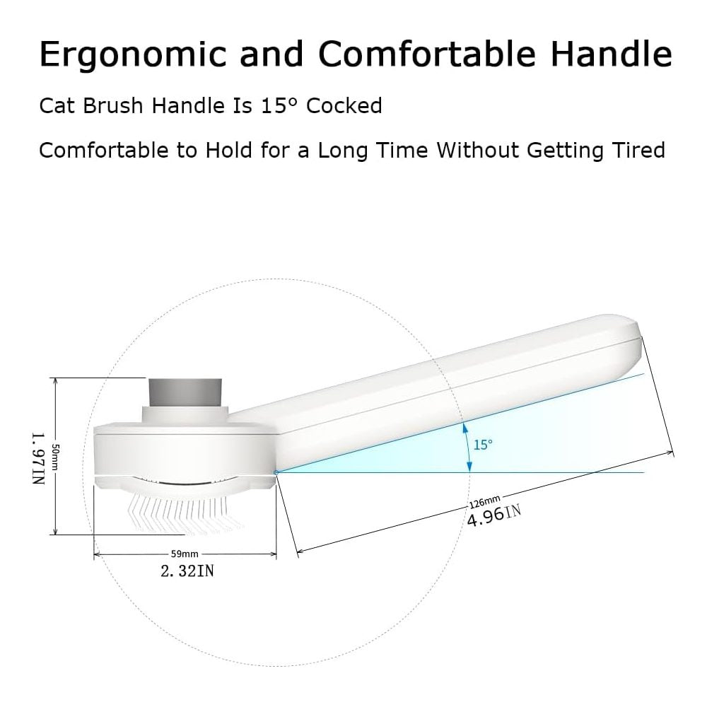 Pakeway - Pet Comb With Air Cushion-18.5*10.5*5.0 Cm