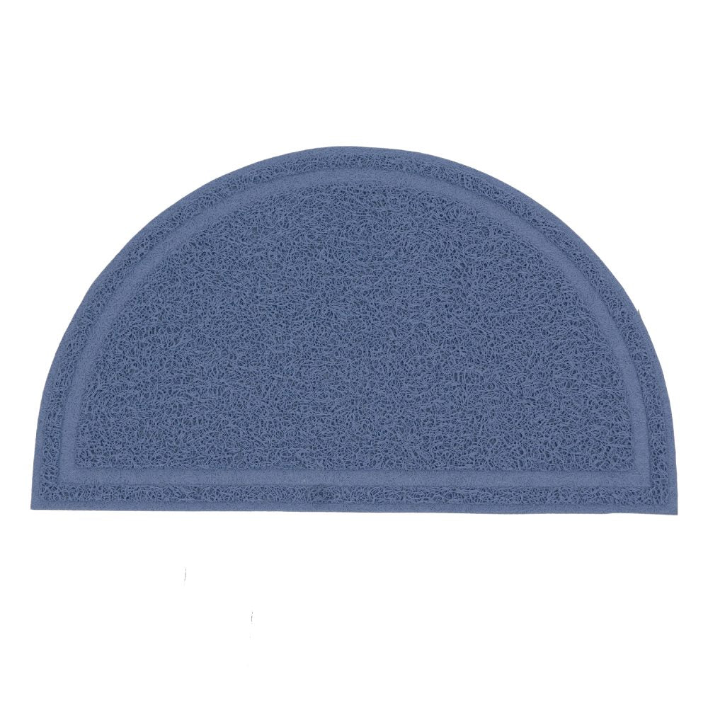 PL - Half-Moon Shape Cat Litter Mat (40 X 25 CM)