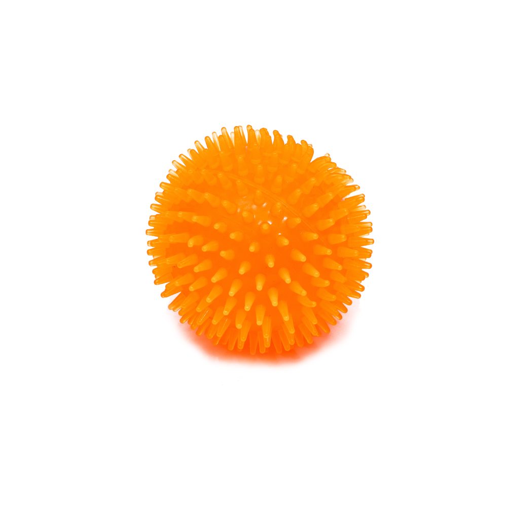 PL - Spiked Squeaky Ball Toy - Medium