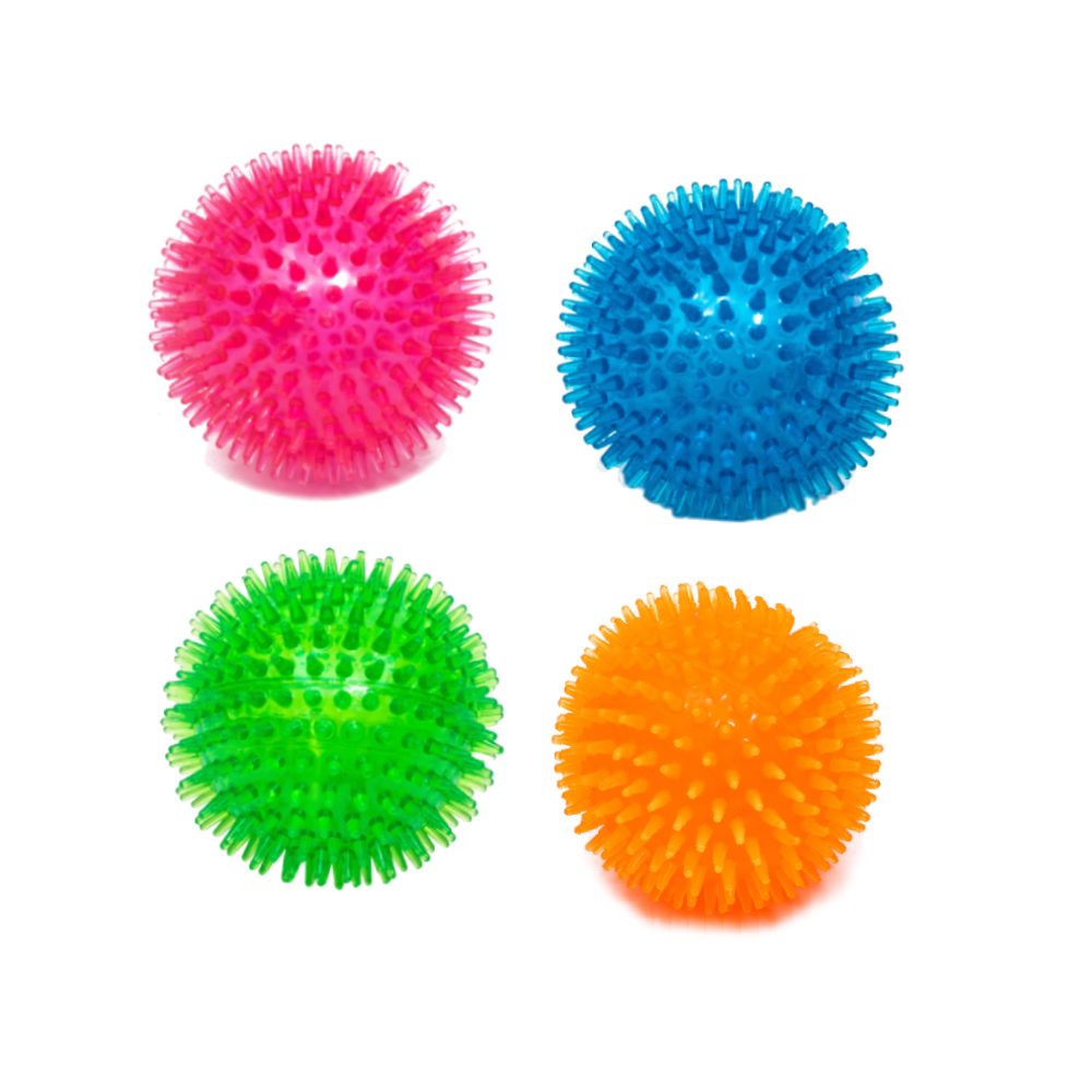 PL - Spiked Squeaky Ball Toy - Medium