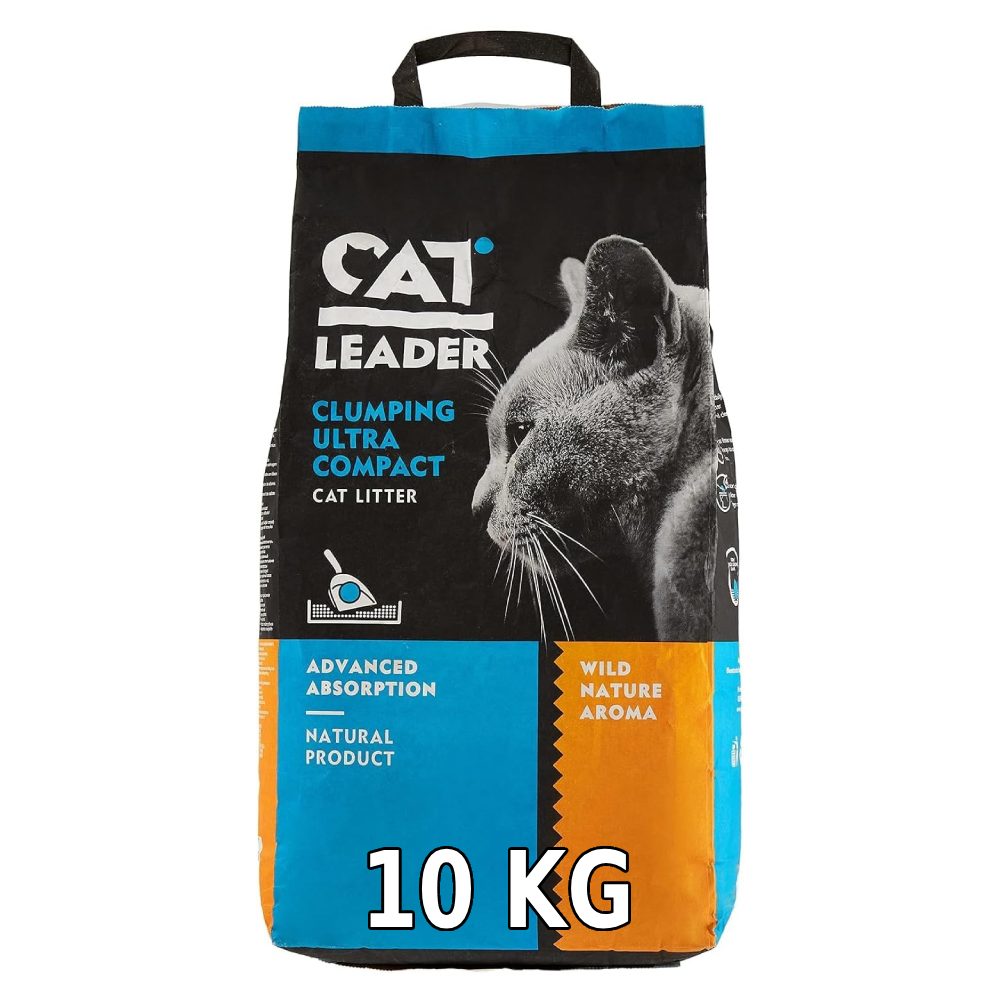 Cat Leader - Clumping Clumping Ultra Compact Cat Litter - Baby Powder