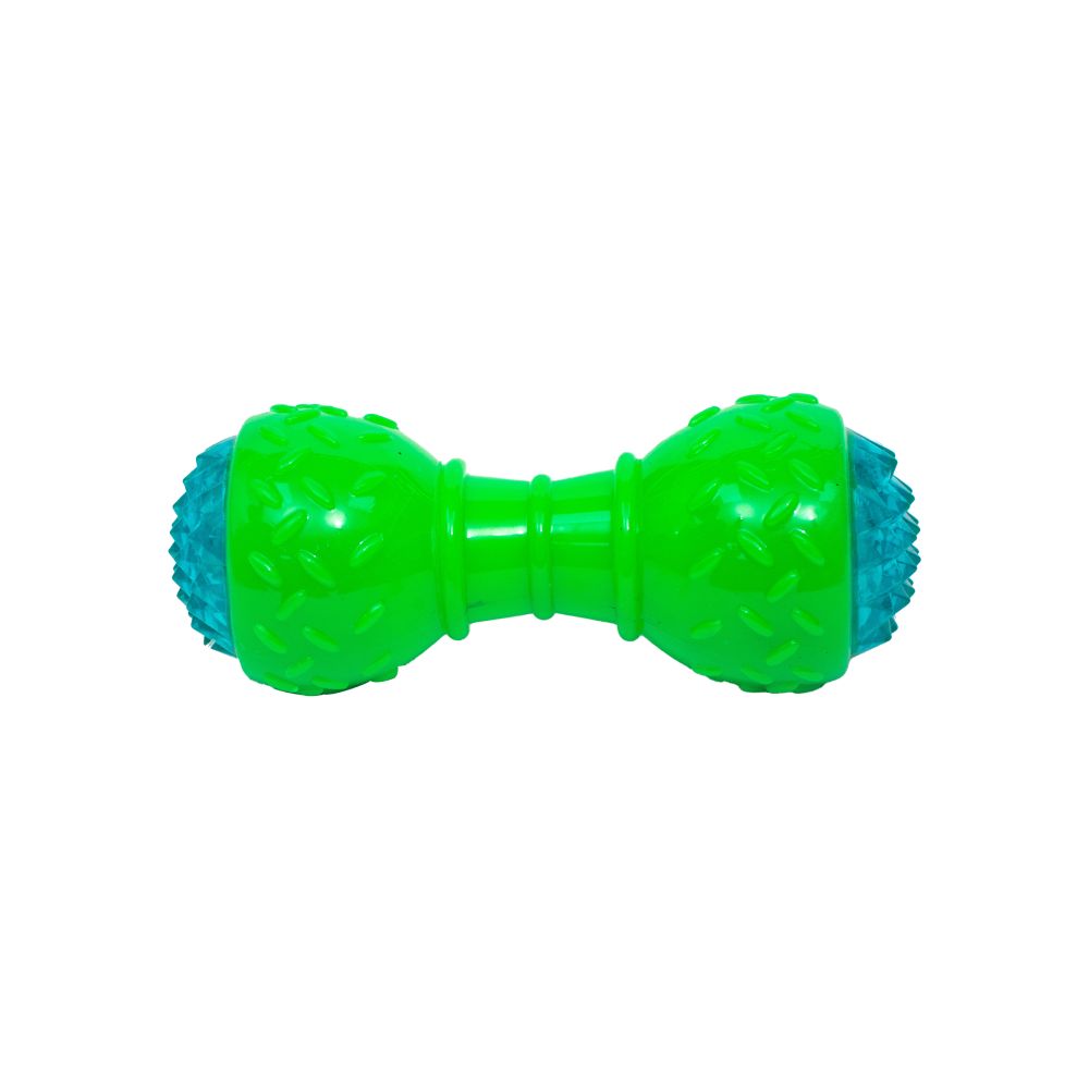 PL - Flashing LED Dumbbell Chew Toy - Small