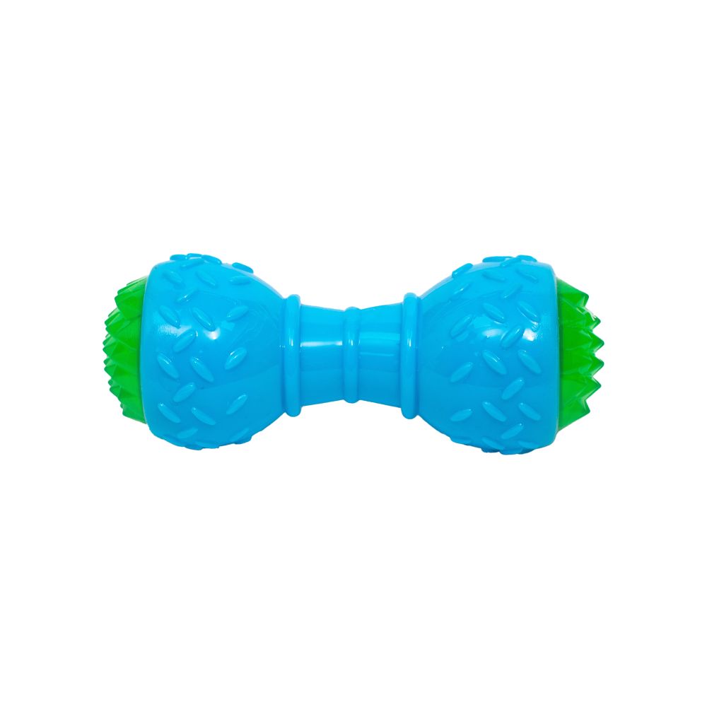 PL - Flashing LED Dumbbell Chew Toy - Small