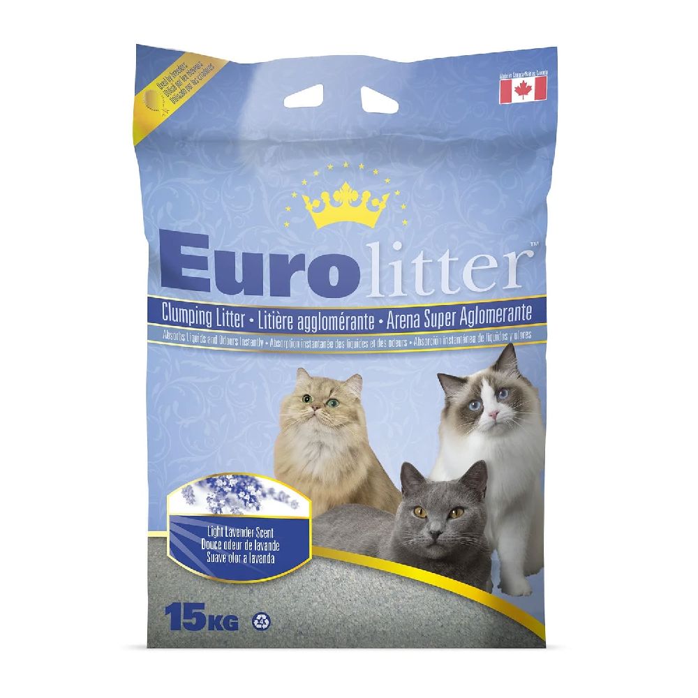 Eurolitter - Premium Cat Litter- 15KG