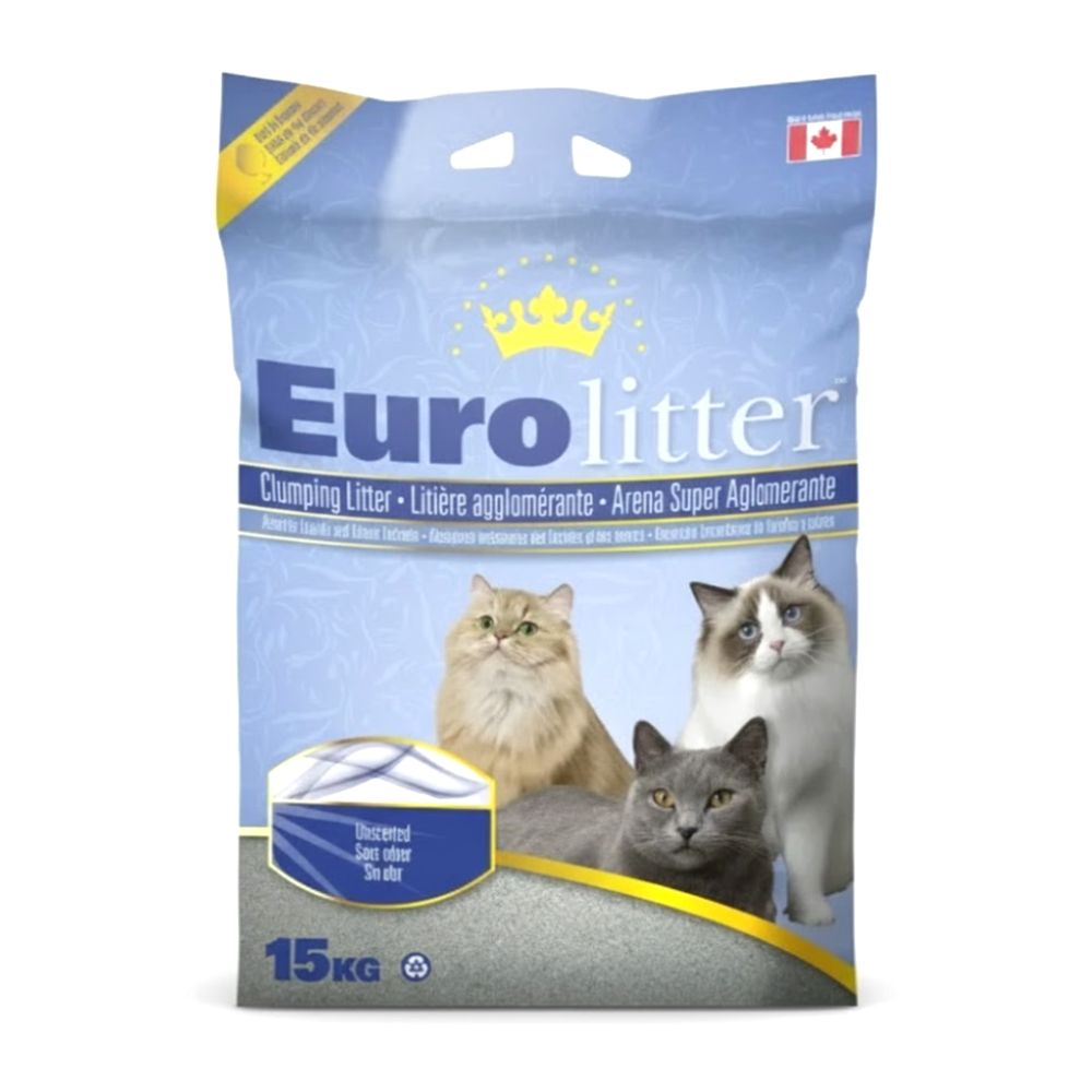 Eurolitter - Premium Cat Litter- 15KG