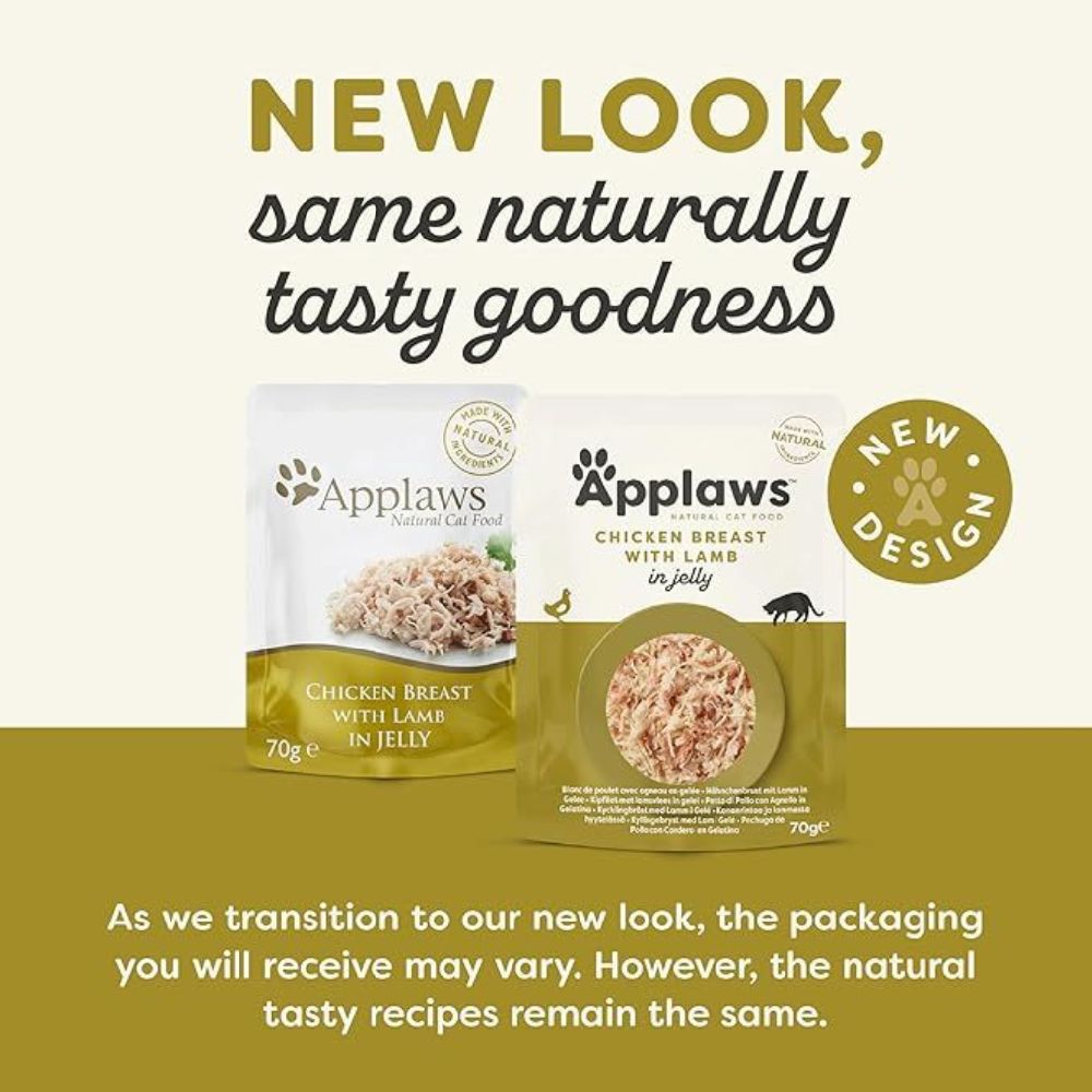 Applaws - Cat Chicken With Lamb 70G Jelly Pouch
