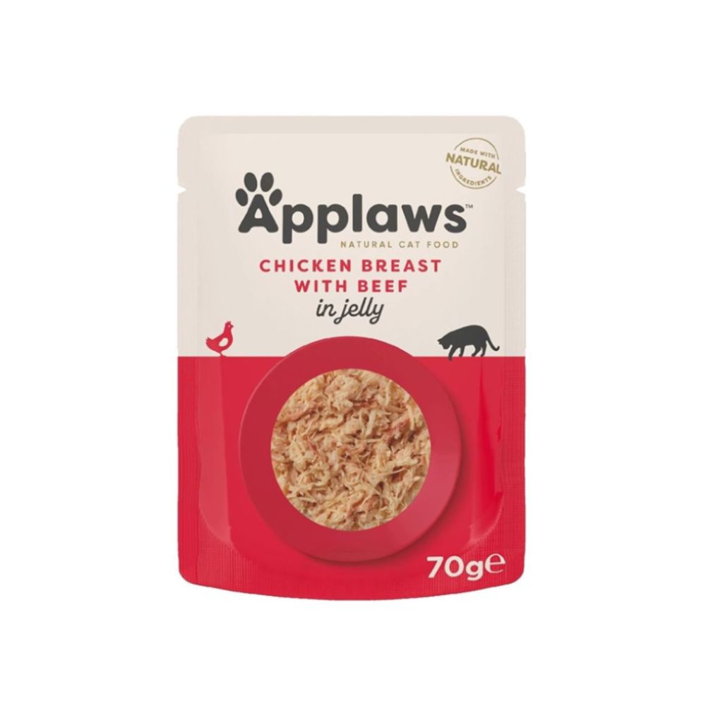 Applaws - Cat Chicken With Beef 70G Jelly Pouch