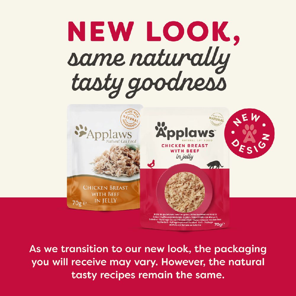 Applaws - Cat Chicken With Beef 70G Jelly Pouch