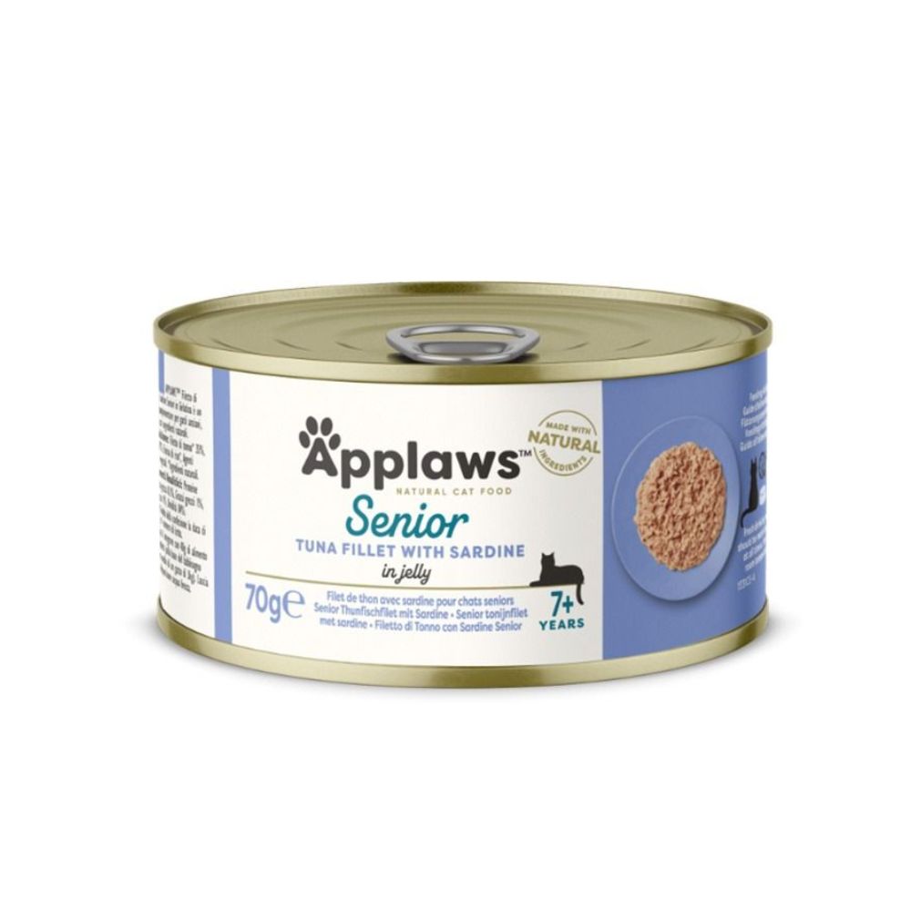 Applaws - Cat Senior Tuna with Sardines 70g Tin