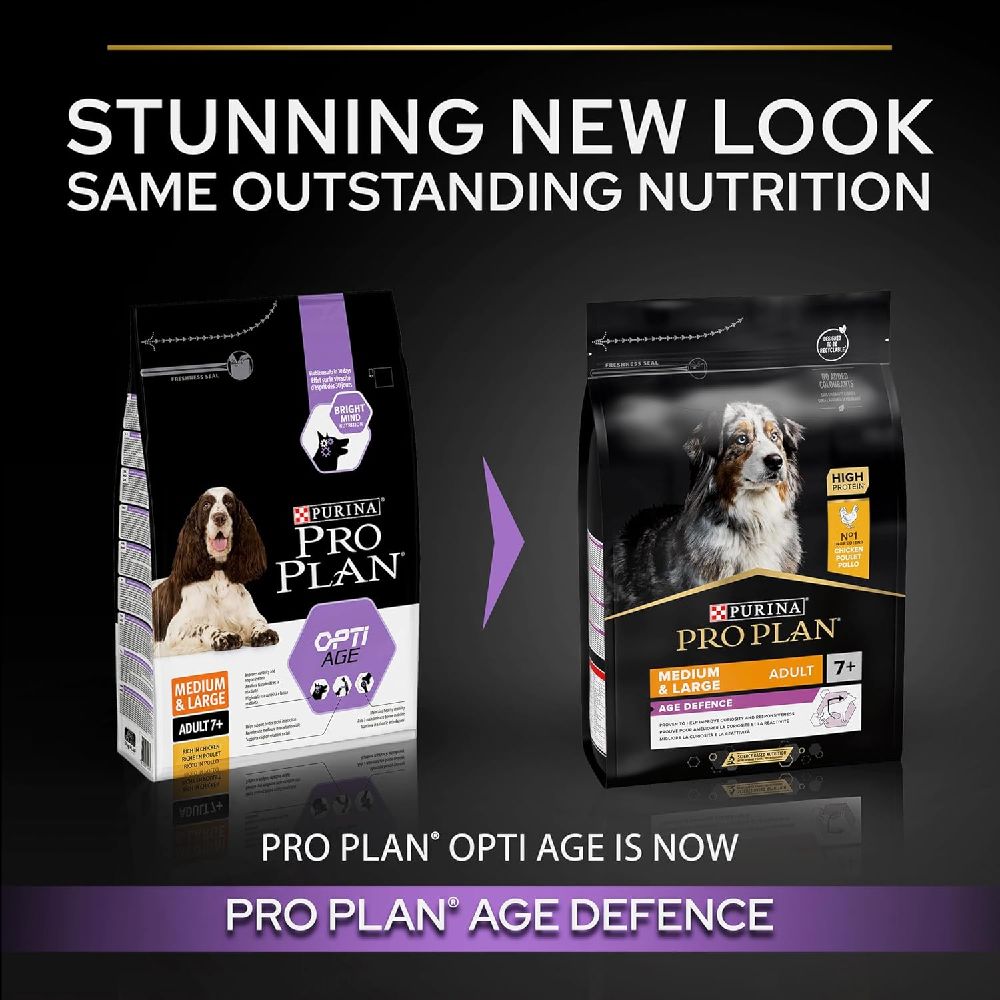 PRO PLAN - Medium And Large Adult 7+ Dog - Chicken (14 KG)