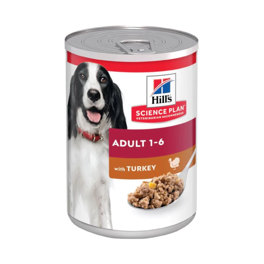 Hills - Science Plan Adult Dog Food With Turkey 370 G