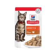 Hills - Science Plan Adult Wet Cat Food Turkey Pouches 85 G