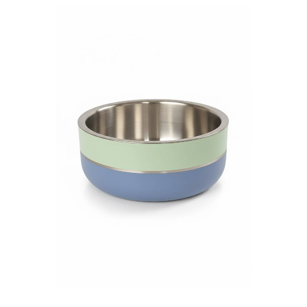 Saluki - Stainless Steel Double Wall Dog Bowls – Two Tone