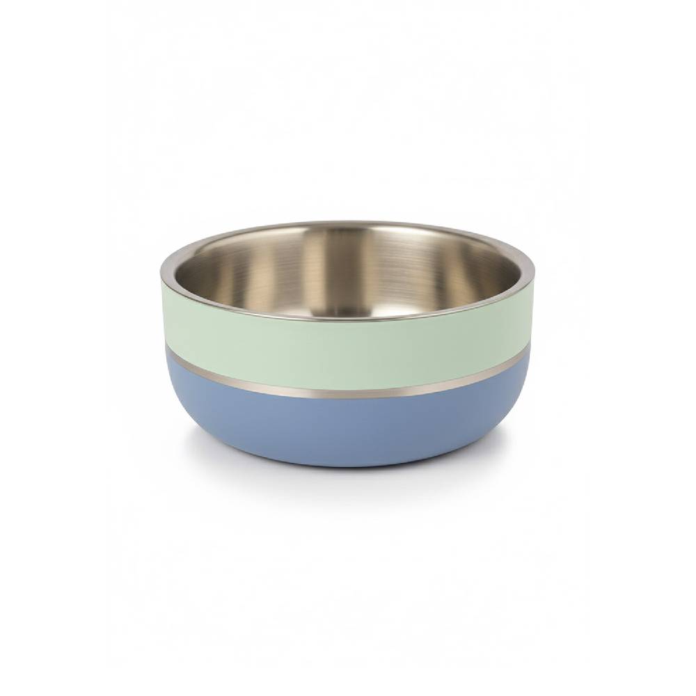 Saluki - Stainless Steel Double Wall Dog Bowls – Two Tone