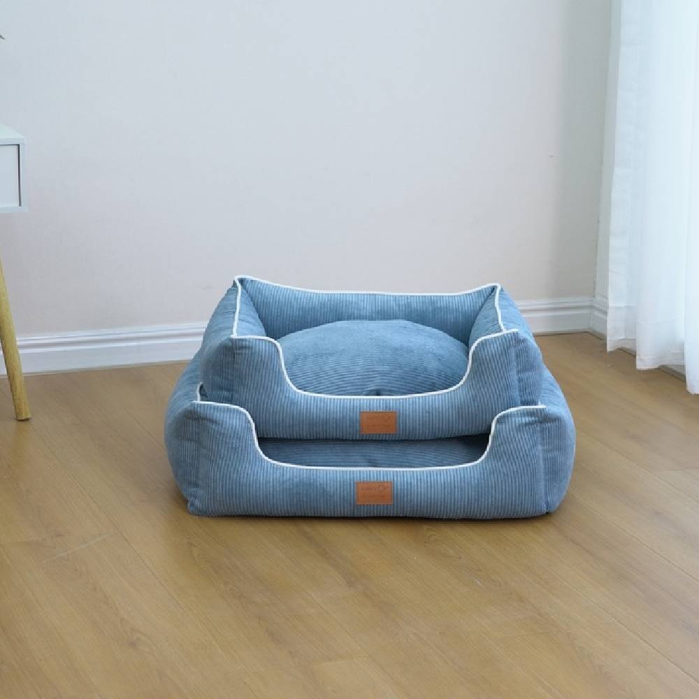 Catry - Pet Cushions With Soft Fabric - Blue