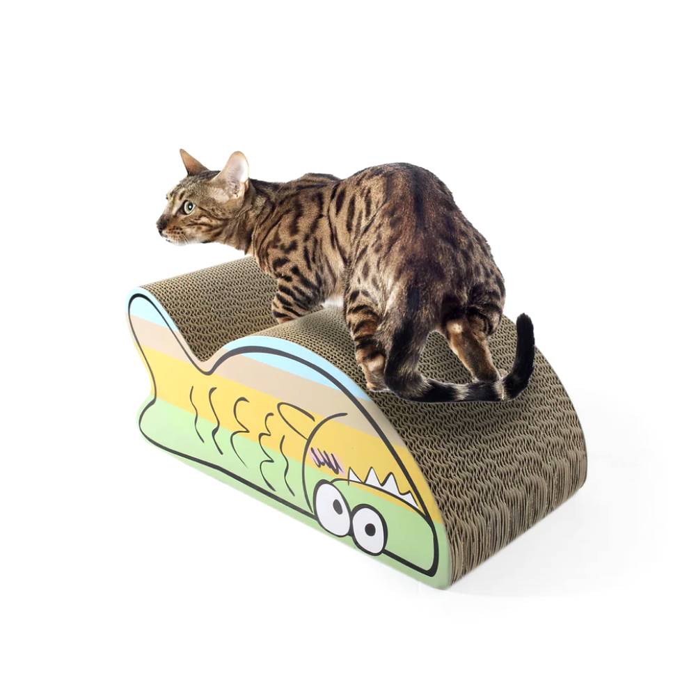 All For Paws - Catoon Belly Rubbing Fish Scratcher