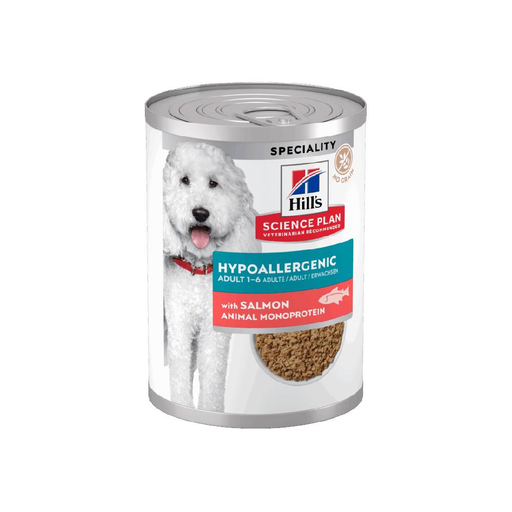 Hill’s - Science Plan Hypoallergenic Adult Dry wet Food with Salmon - 363 g