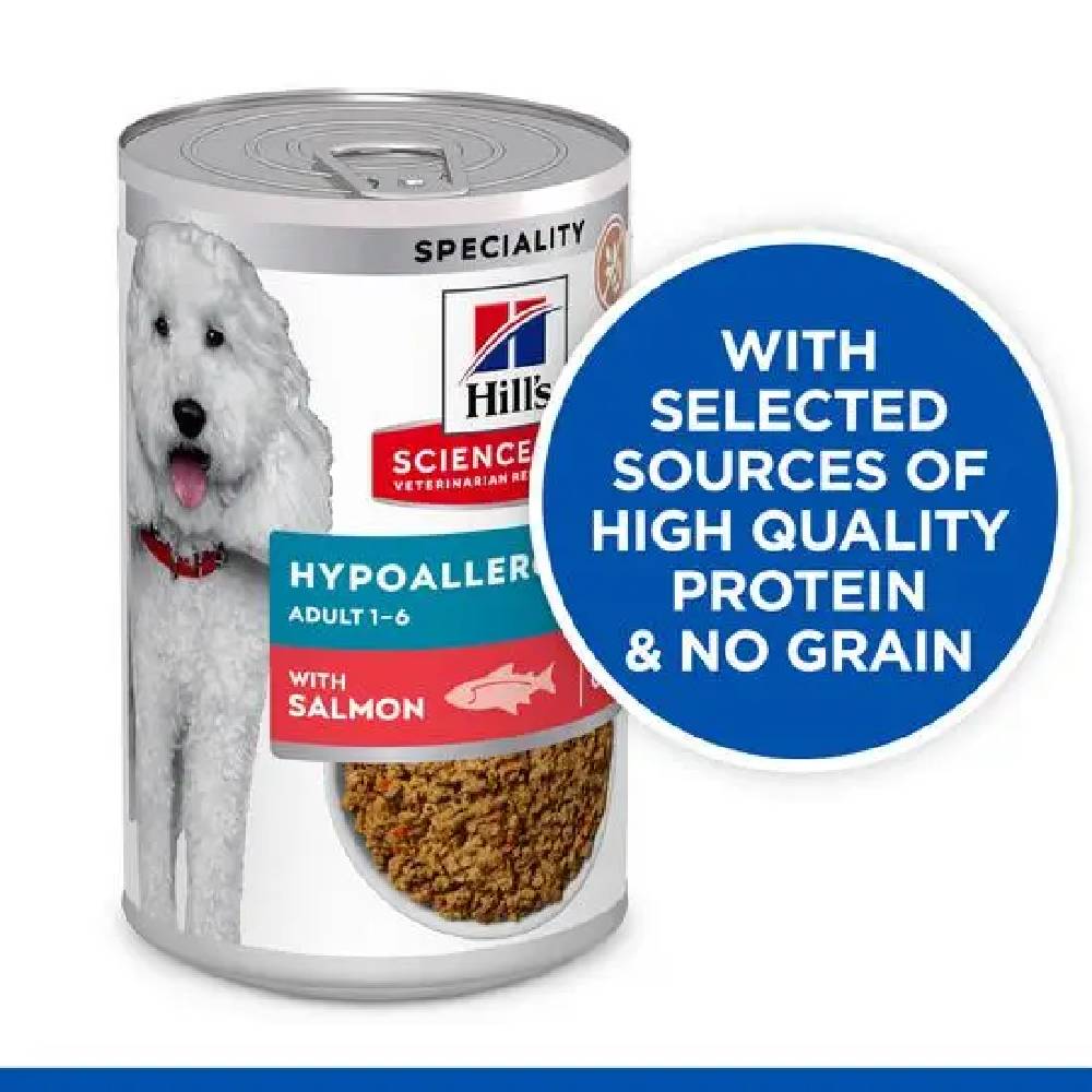Hill’s - Science Plan Hypoallergenic Adult Dry wet Food with Salmon - 363 g