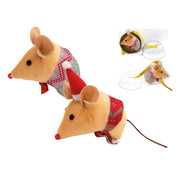 Croci - Christmas Cat Toy Holiday Mouse - 9 cm