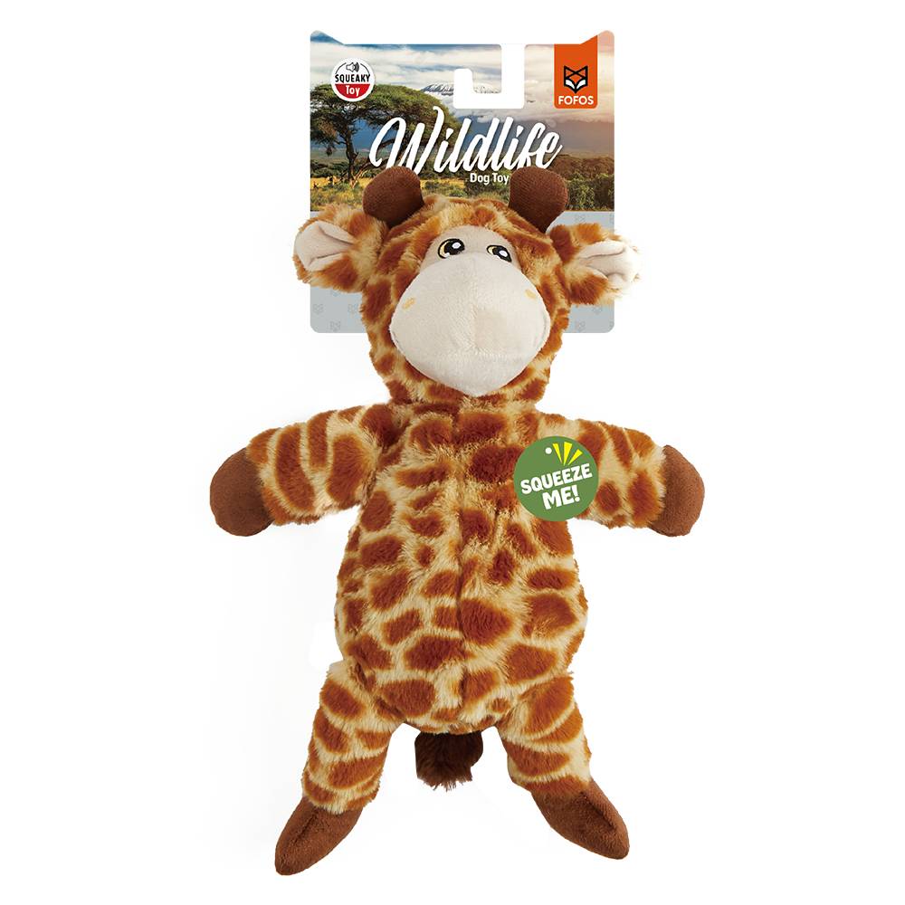 FOFOS - Wildlife Plush Dog Toy