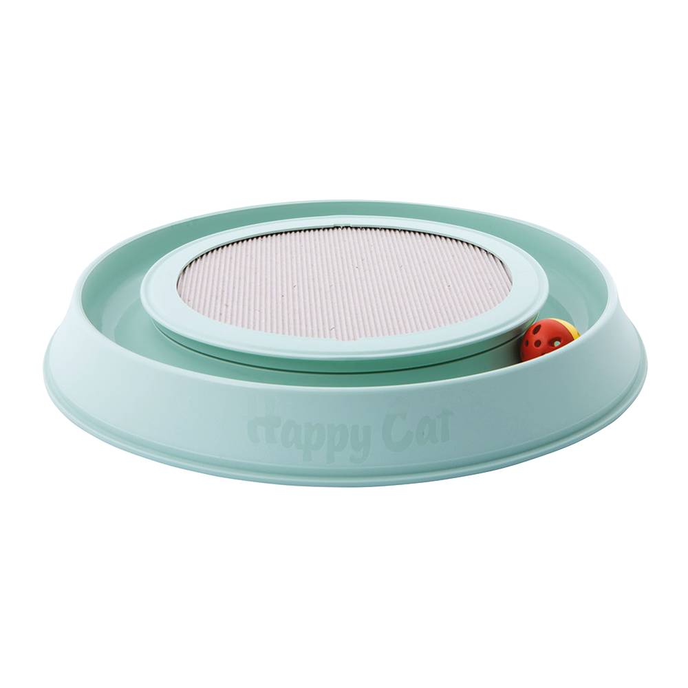 Georplast - Happy Cat Cardboard Scratcher + Toy